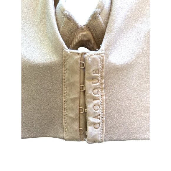 Cacique Bra 44D Boost Plunge Nude Padded 4‎ Hook Adjustable Straps Lingerie - Picture 5 of 10